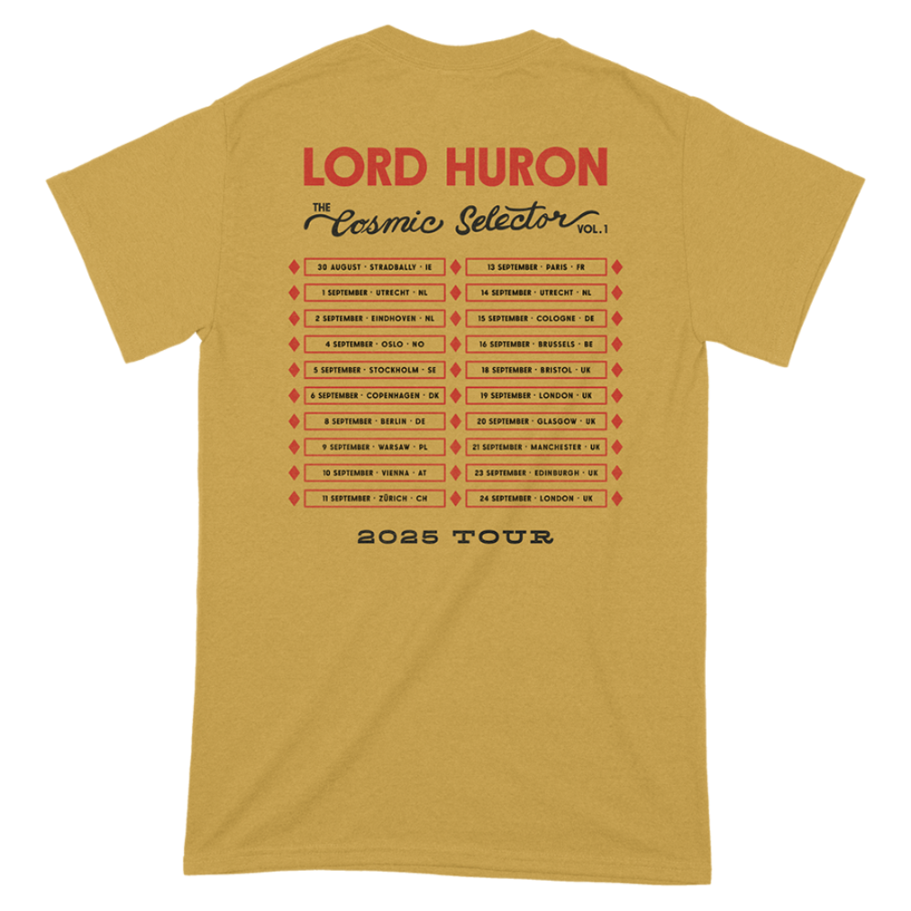 Cosmic Selector EU/UK Tour Tee Back
