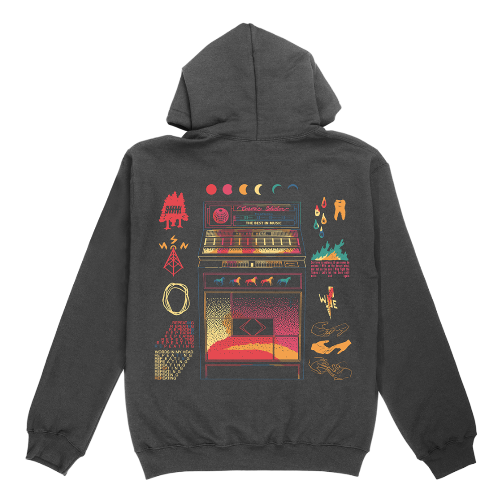 Cosmic Souvenirs Pullover Hoodie Back