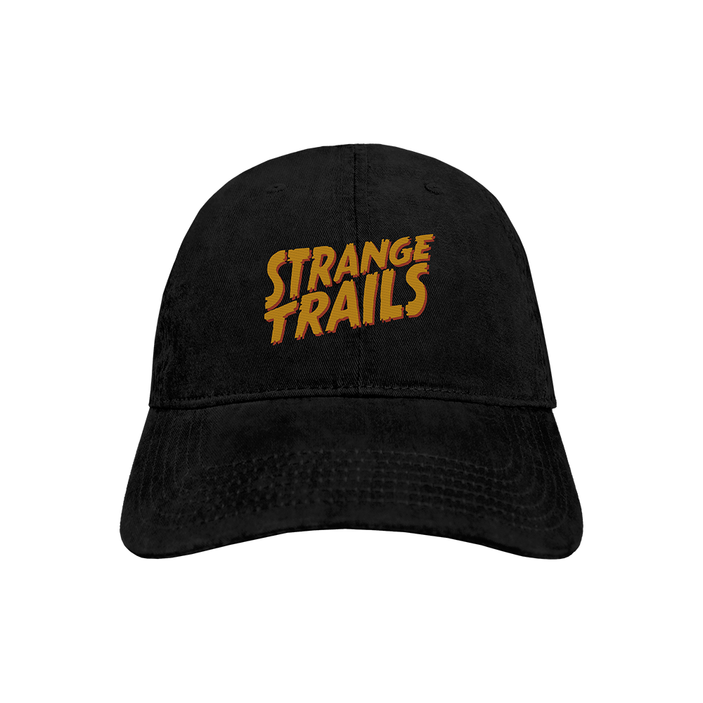 Strange Trails Logo Dad Hat - Black - Lord Huron Official Store