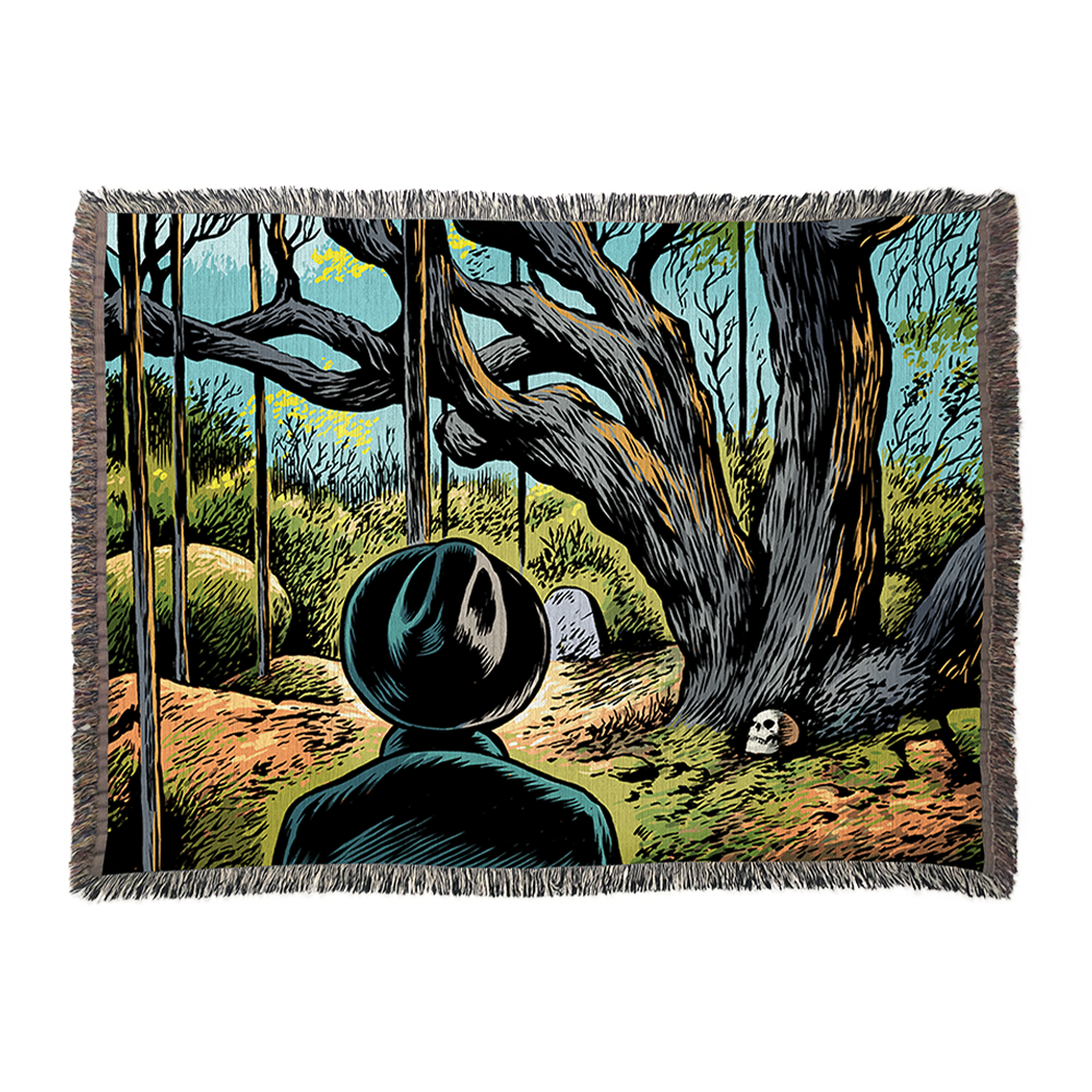 Strange Trails Woven Blanket