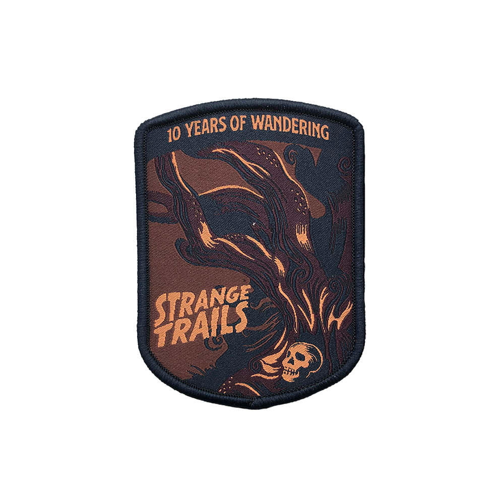Strange Trails 10 Years Of Wandering Tour Patch