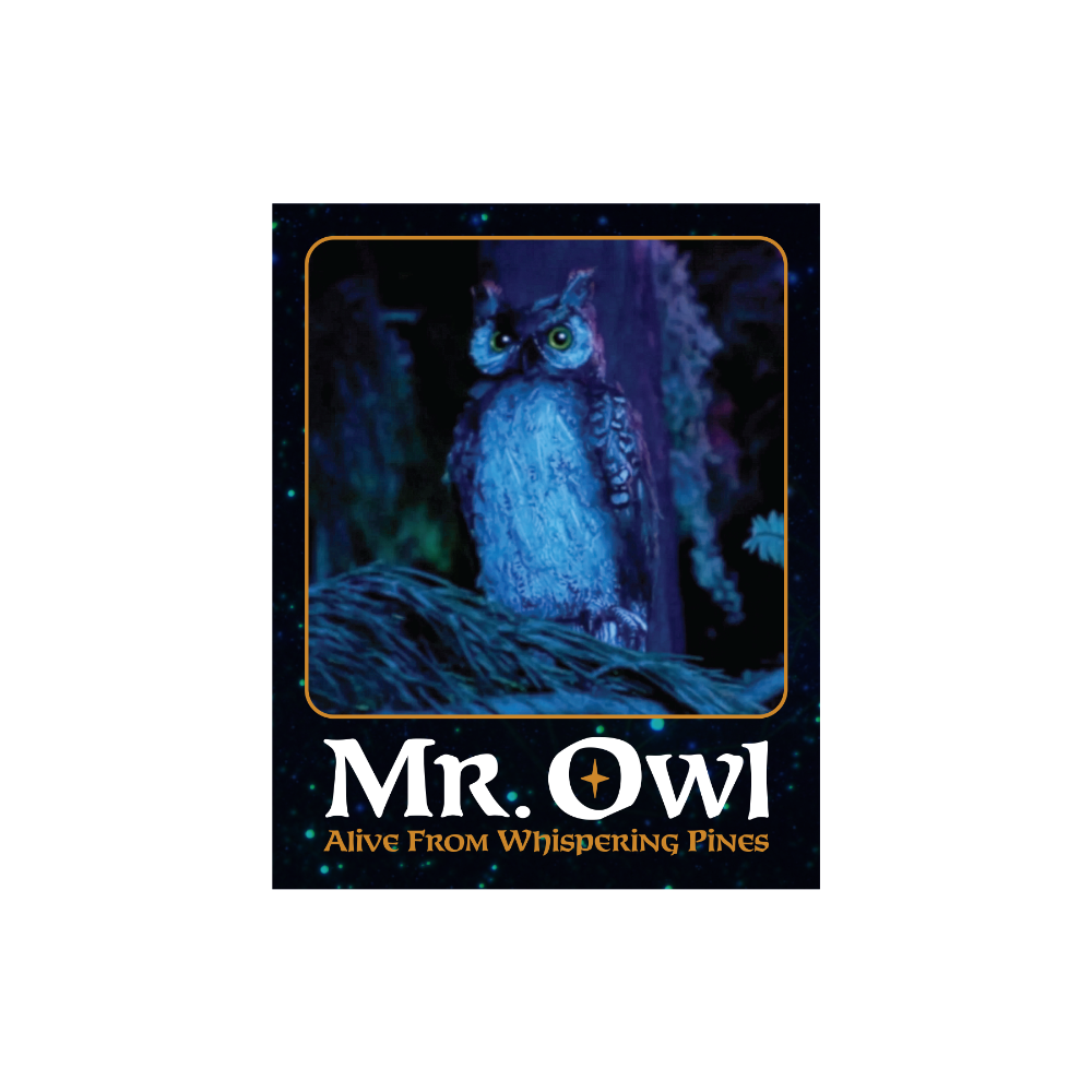 Spooky Sticker Pack Mr Owl