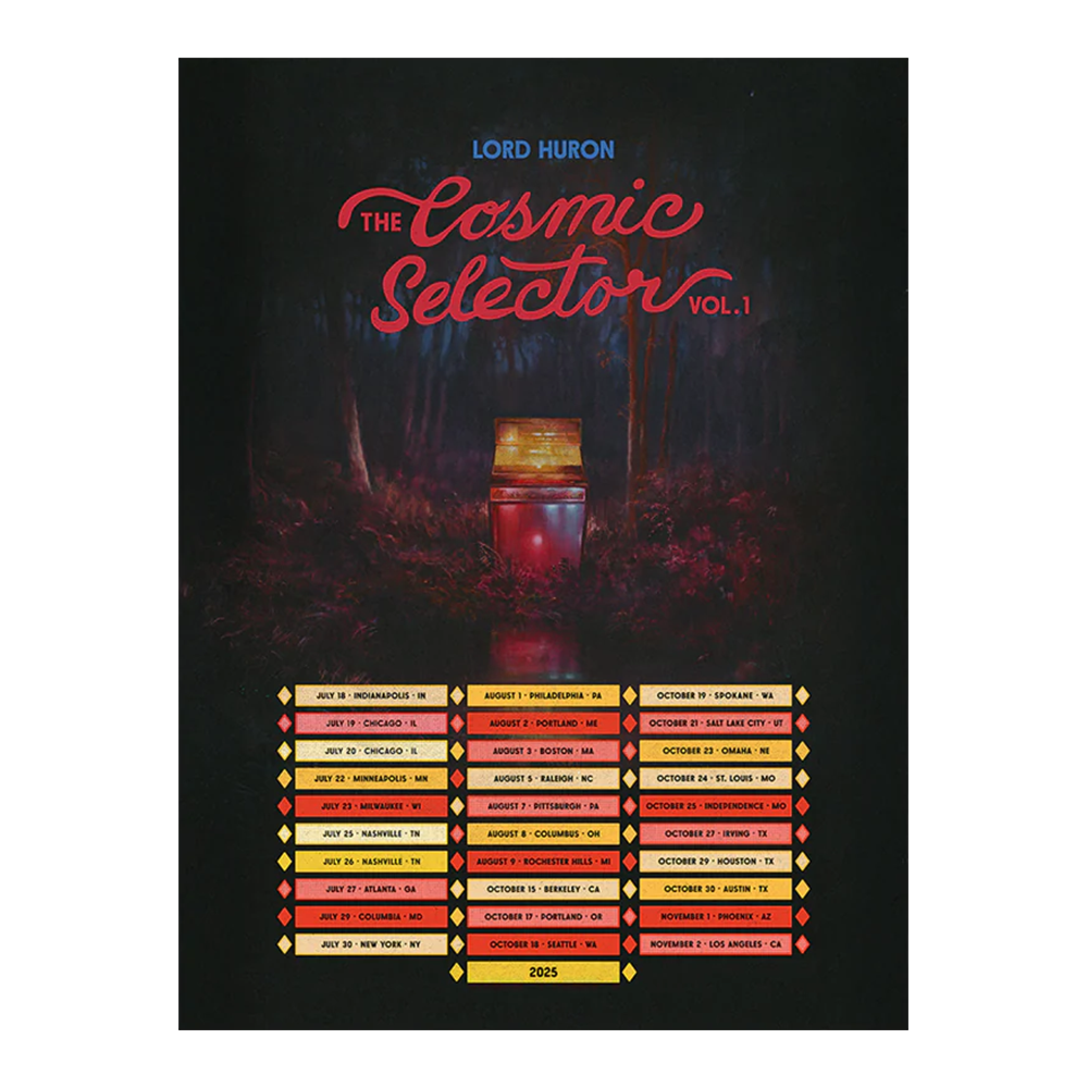 The Cosmic Selector Vol. 1 2025 Tour Poster