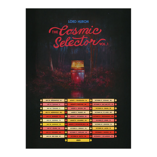 The Cosmic Selector Vol. 1 2025 Tour Poster - Lord Huron Official Store